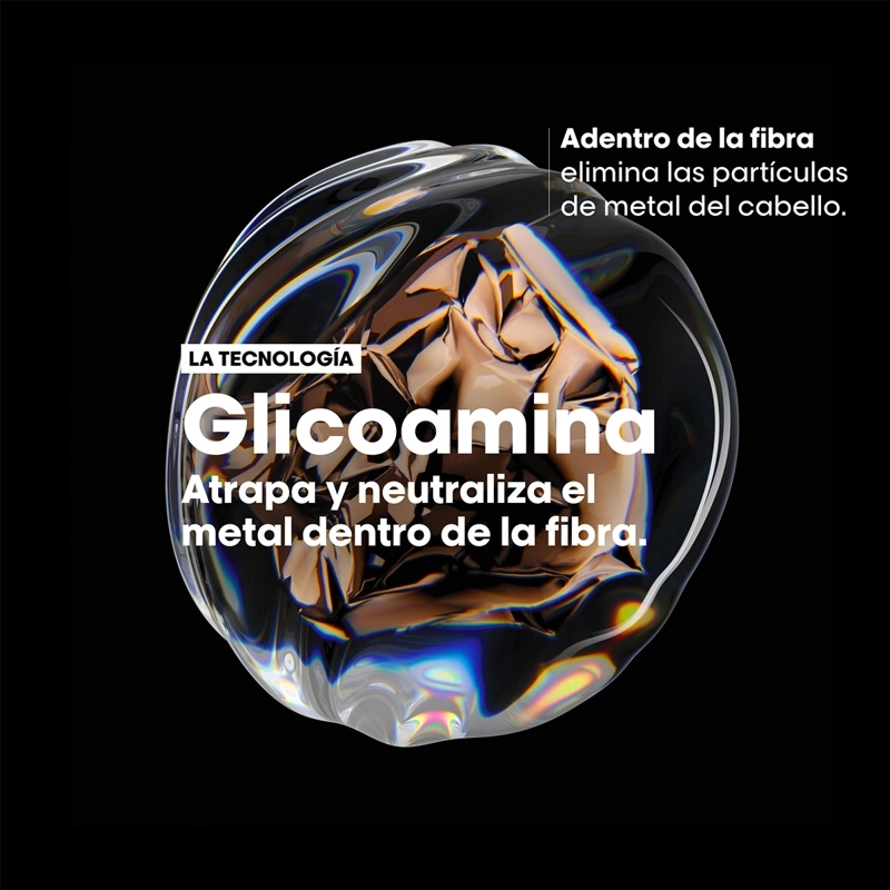 MINI SET SHAMPOO + MÁSCARA + ACEITE CONCENTRADO  L'ORÉAL PROFESSIONNEL METAL DETOX 100 + 75  + 30 ML - 7