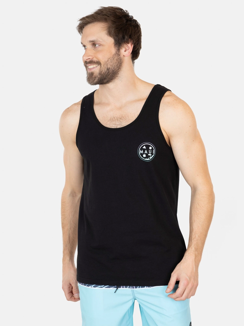 POLERA HOMBRE MAUI AND SONS ALGODÓN SIN MANGAS - 1