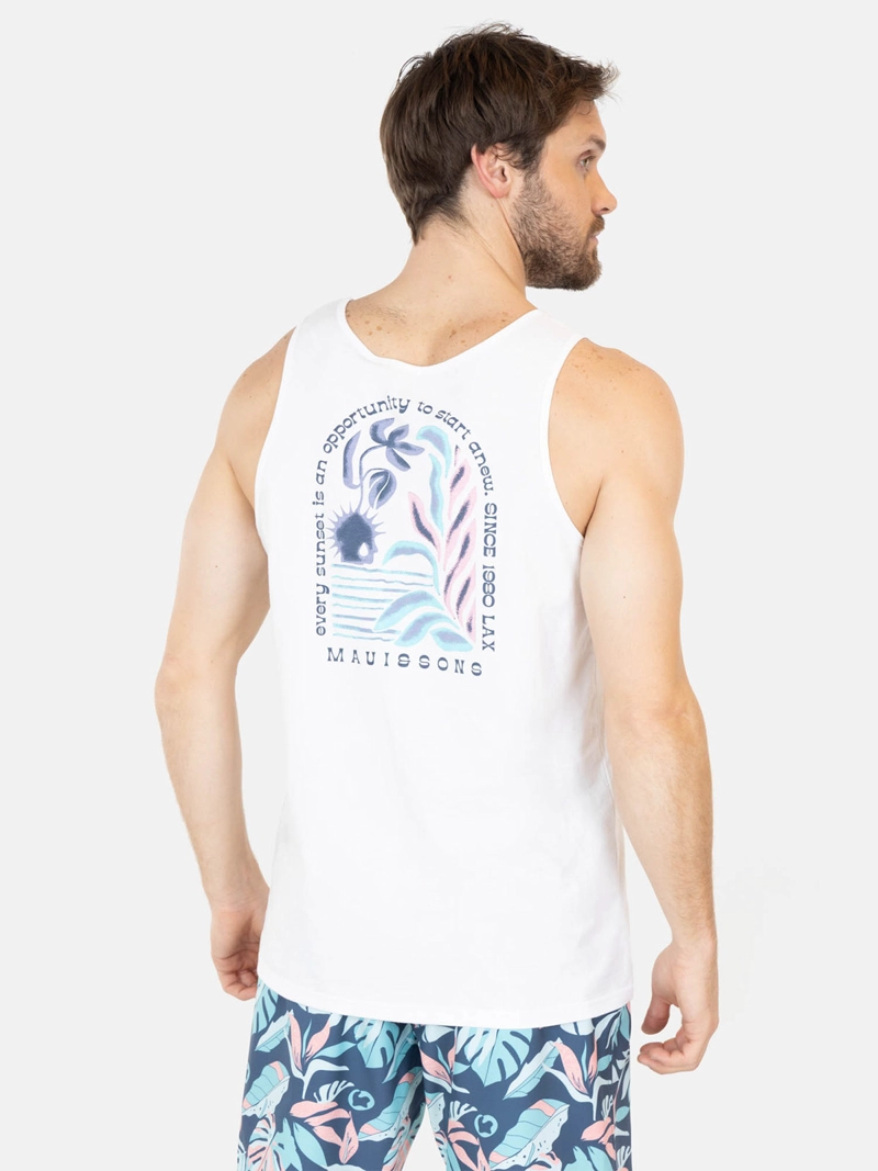 POLERA HOMBRE MAUI AND SONS ALGODÓN SIN MANGAS - 2