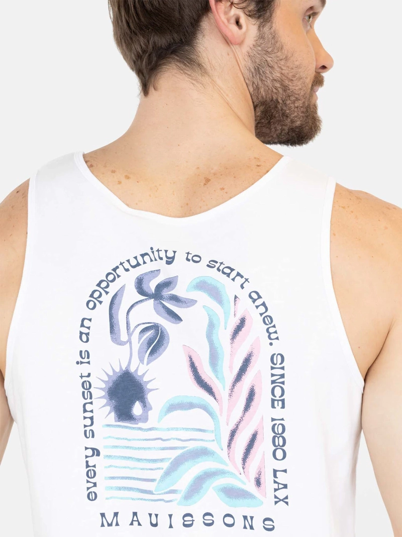 POLERA HOMBRE MAUI AND SONS ALGODÓN SIN MANGAS - 3