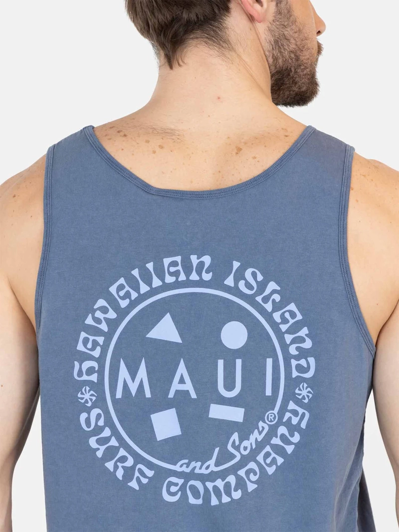 POLERA HOMBRE MAUI AND SONS ALGODÓN SIN MANGAS - 3