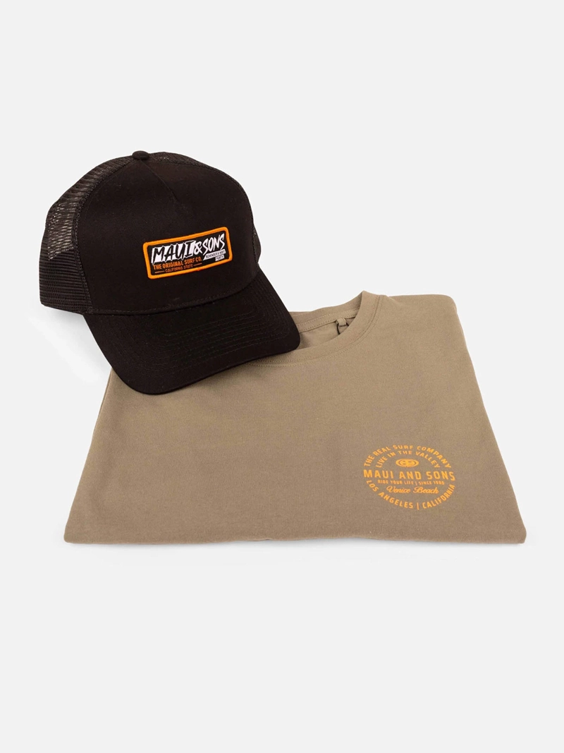 PACK POLERA Y JOCKEY HOMBRE MAUI AND SONS - 4