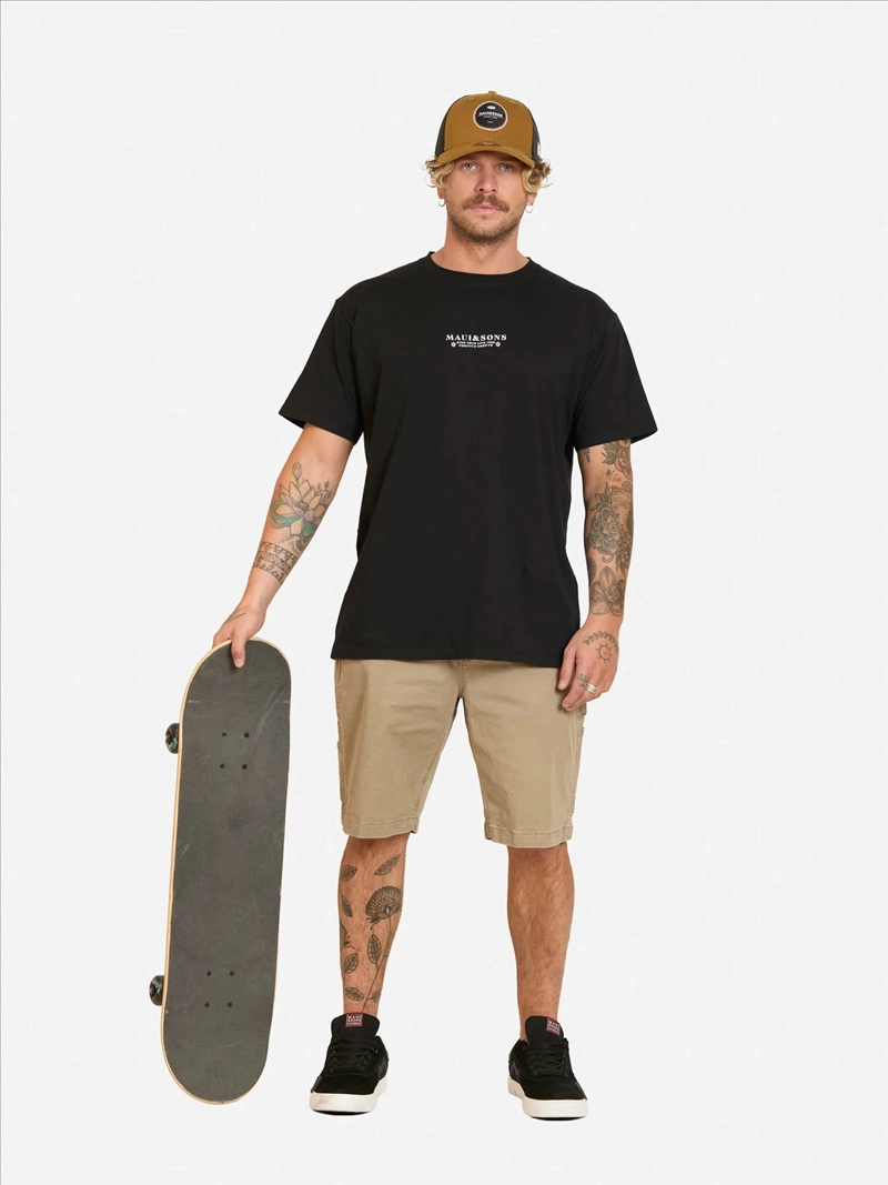 BERMUDA HOMBRE MAUI AND SONS ALGODÓN  - 4