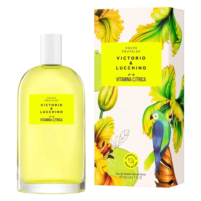 PERFUME MUJER VICTORIO LUCCHINO AGUAS FRUTALES B18 VITAMINA C ÍTRICA EDT 150 ML - 2