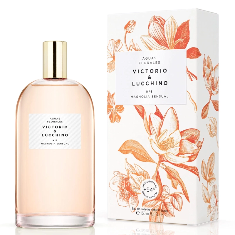 PERFUME MUJER VICTORIO LUCCHINO AGUAS FLORALES N6 MAGNOLIA SENSUAL EDT 150 ML - 2