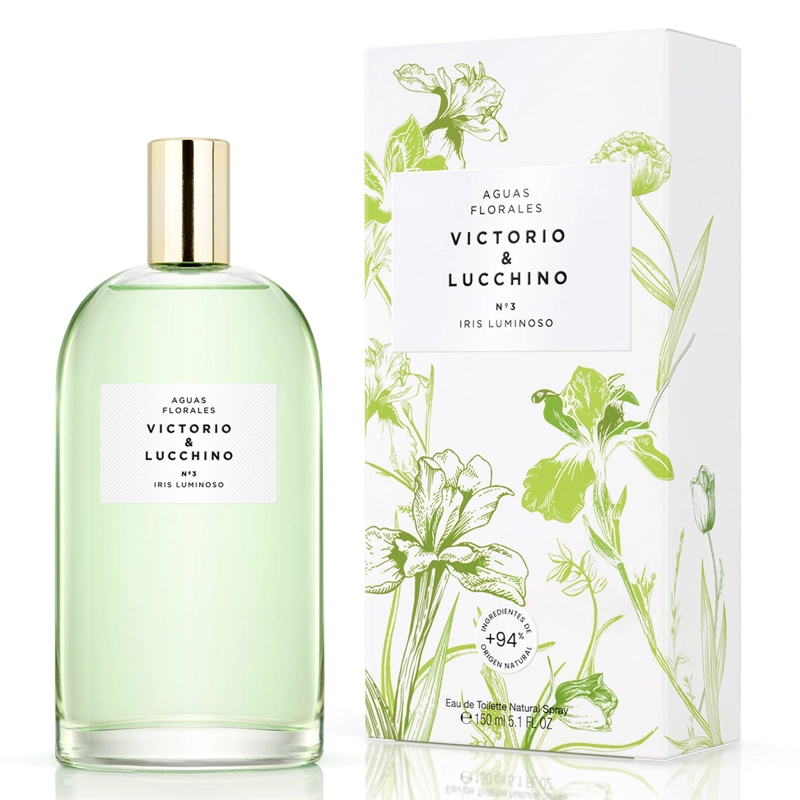 PERFUME MUJER VICTORIO LUCCHINO AGUAS FLORALES N3 IRIS LUMINOSO EDT 150ML  - 2