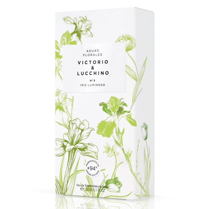 PERFUME MUJER VICTORIO LUCCHINO AGUAS FLORALES N3 IRIS LUMINOSO EDT 150ML  - 3