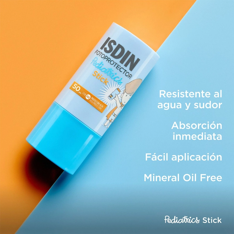 PROTECTOR SOLAR INFANTIL ISDIN STICK PEDIATRICS SPF50 20 GR - 4