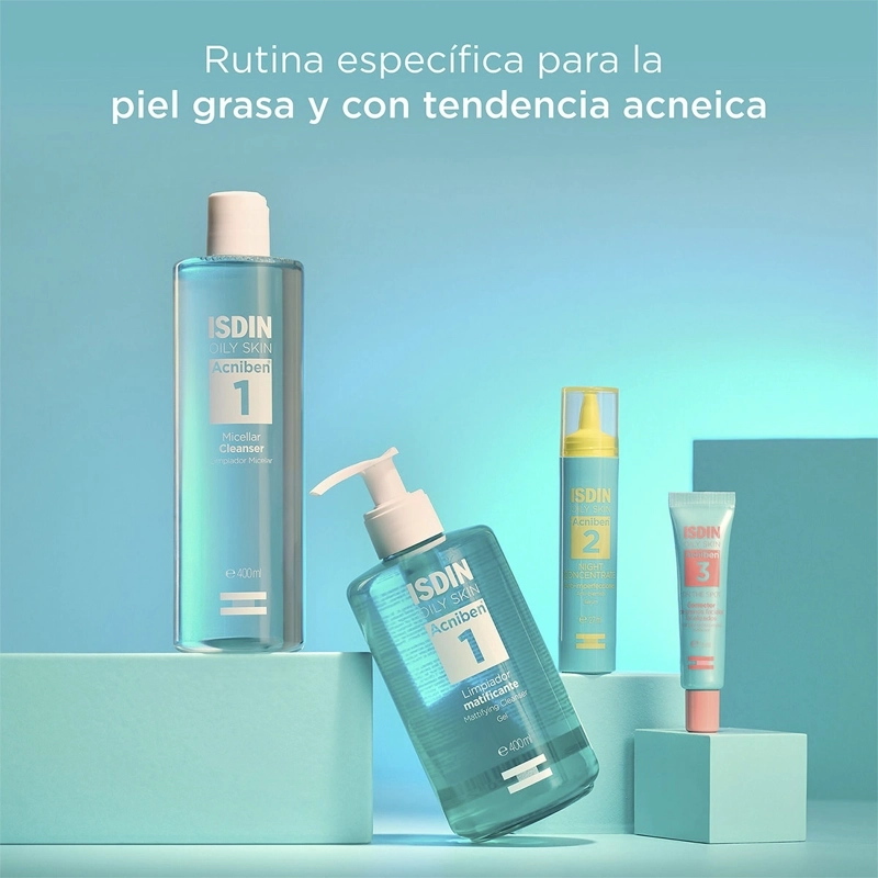DESMAQUILLANTE ISDIN  ACNIBEN MICELAR 400 ML - 8
