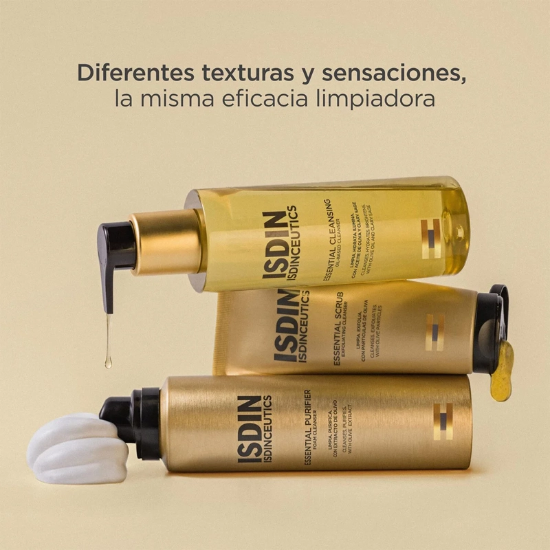GEL LIMPIADOR EXFOLIANTE  ISDIN ISDINCEUTICS ESSENTIAL SCRUB 100 G  - 8