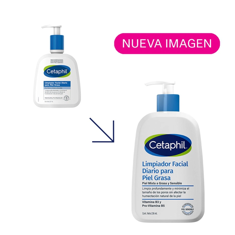 LOCIÓN LIMPIADORA PARA PIEL GRASA Y SENSIBLE CETAPHIL 236 ML  - 4