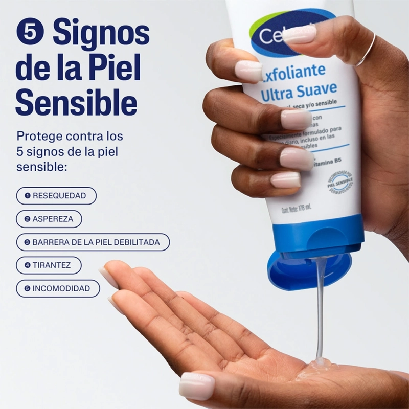 EXFOLIANTE FACIAL ULTRA SUAVE CETAPHIL 178 ML - 5