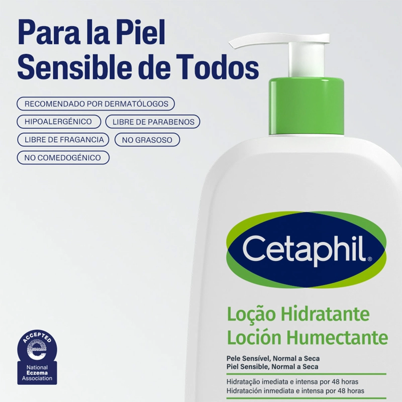 LOCIÓN HIDRATANTE PIEL NORMAL A SECA CETAPHIL 473 ML - 3