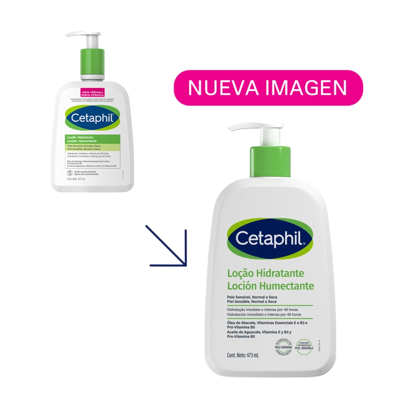 LOCIÓN HIDRATANTE PIEL NORMAL A SECA CETAPHIL 473 ML - 5