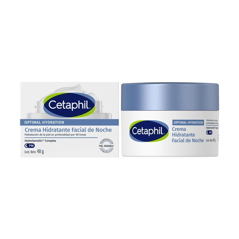 CREMA HIDRATANTE FACIAL NOCHE CETAPHIL OPTIMAL HYDRATION 50 GR - 7