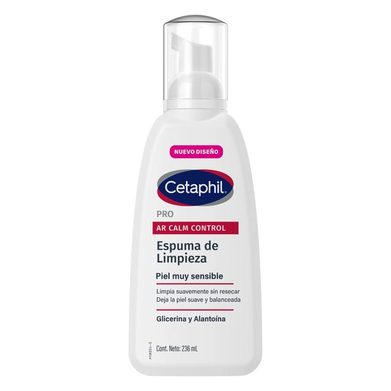 ESPUMA LIMPIADORA FACIAL ANTIROJECES CETAPHIL PRO AR 236 ML