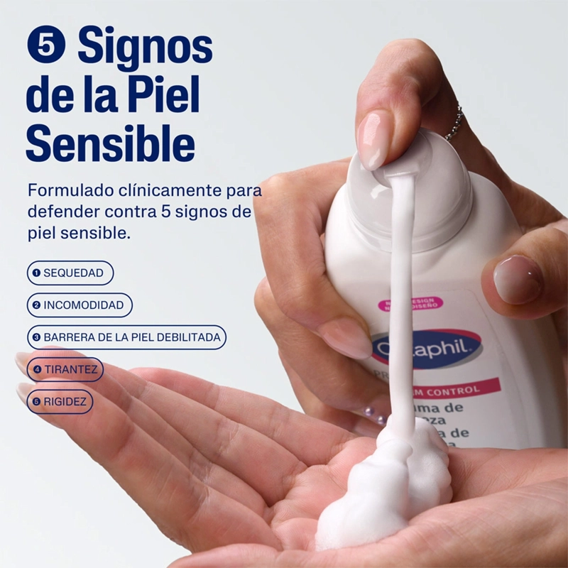 ESPUMA LIMPIADORA FACIAL ANTIROJECES CETAPHIL PRO AR 236 ML - 2