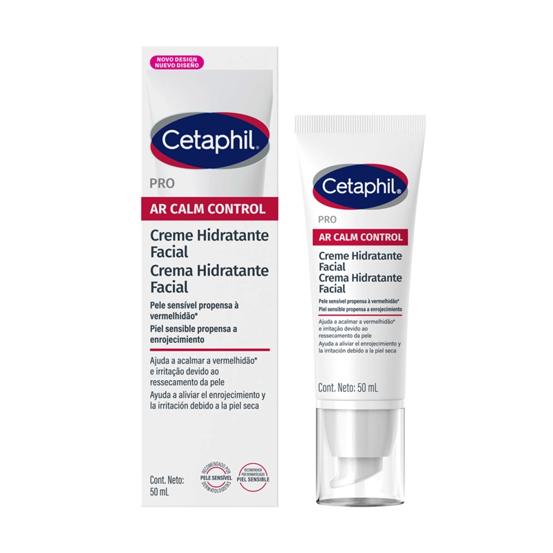 CREMA HIDRATANTE FACIAL ANTIROJECES CETAPHIL PRO AR 50 GR - 5