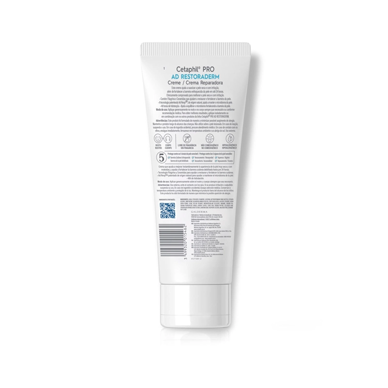 CREMA REPARADORA CORPORAL CETAPHIL PRO AD RESTORADERM 227 GR - 6