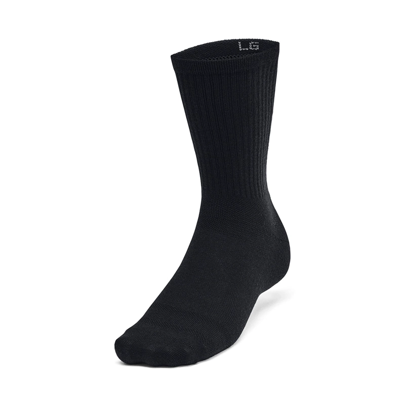 CALCETAS UNDER ARMOUR ESSENTIAL NEGRO - 1
