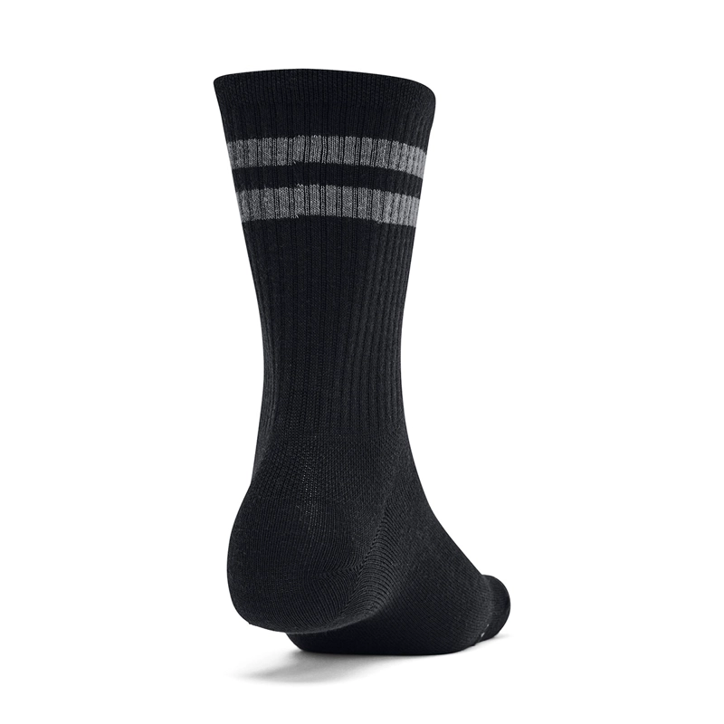 CALCETAS UNDER ARMOUR ESSENTIAL NEGRO - 2
