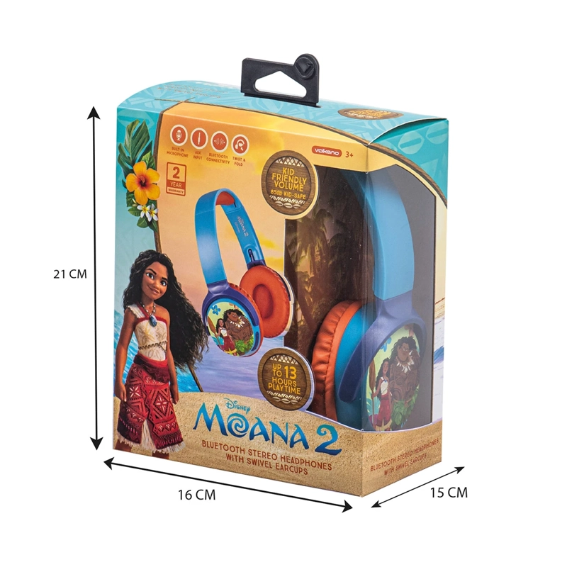 AUDÍFONOS DISNEY ON EAR MOHANA BLUETOOTH - 4