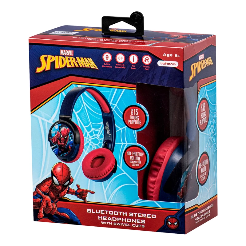 AUDÍFONOS SPIDERMAN ON EAR BLUETOOTH - 4