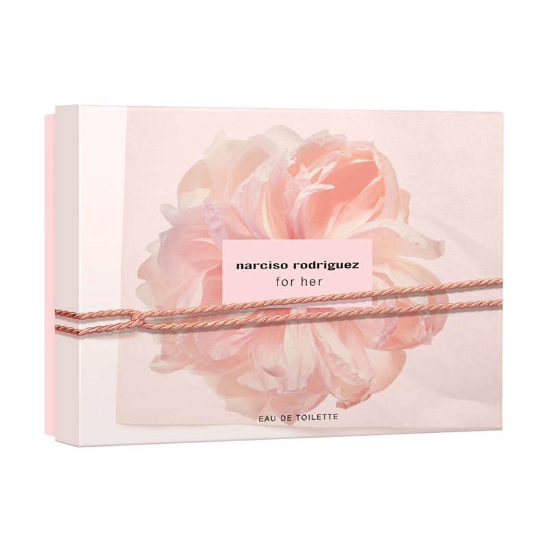 SET PERFUME NARCISO RODRIGUEZ  FOR HER MUJER EDT 100 ML + EDT 10ML + LOCIÓN COPORTAL 50 ML - 3