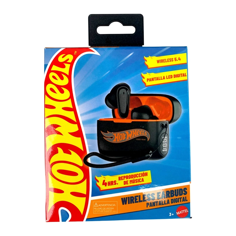 AUDÍFONOS HOT WHEEL IN EAR LED DISPLAY BLUETOOTH - 3