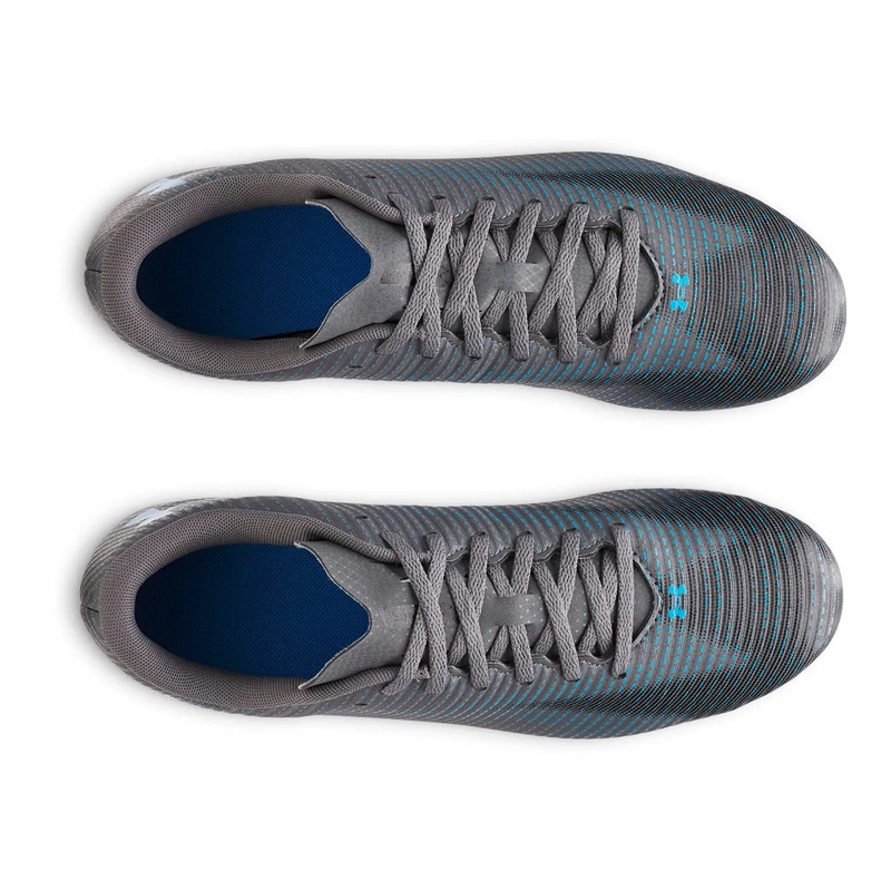 ZAPATILLAS HOMBRE UNDER ARMOUR FÚTBOL GRIS SHADOW SELECT 3 FG - 4