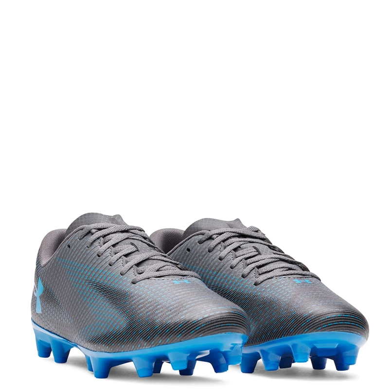 ZAPATILLAS HOMBRE UNDER ARMOUR FÚTBOL GRIS SHADOW SELECT 3 FG - 3