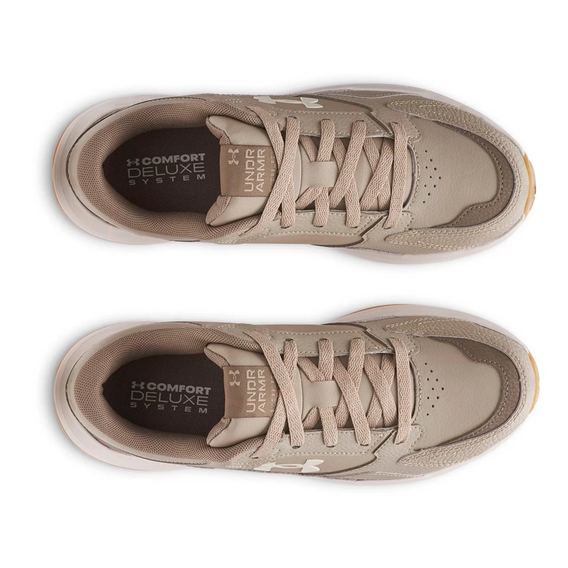 ZAPATILLAS HOMBRE UNDER ARMOUR ENTRENAMIENTO CAFÉ EDGE CUERO - 4