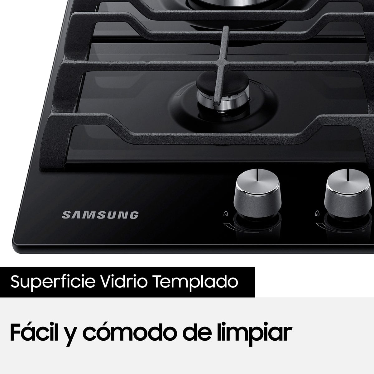 ENCIMERA GAS LICUADO SAMSUNG 4 QUEMADORES NA64D3010AK/ZS - 5