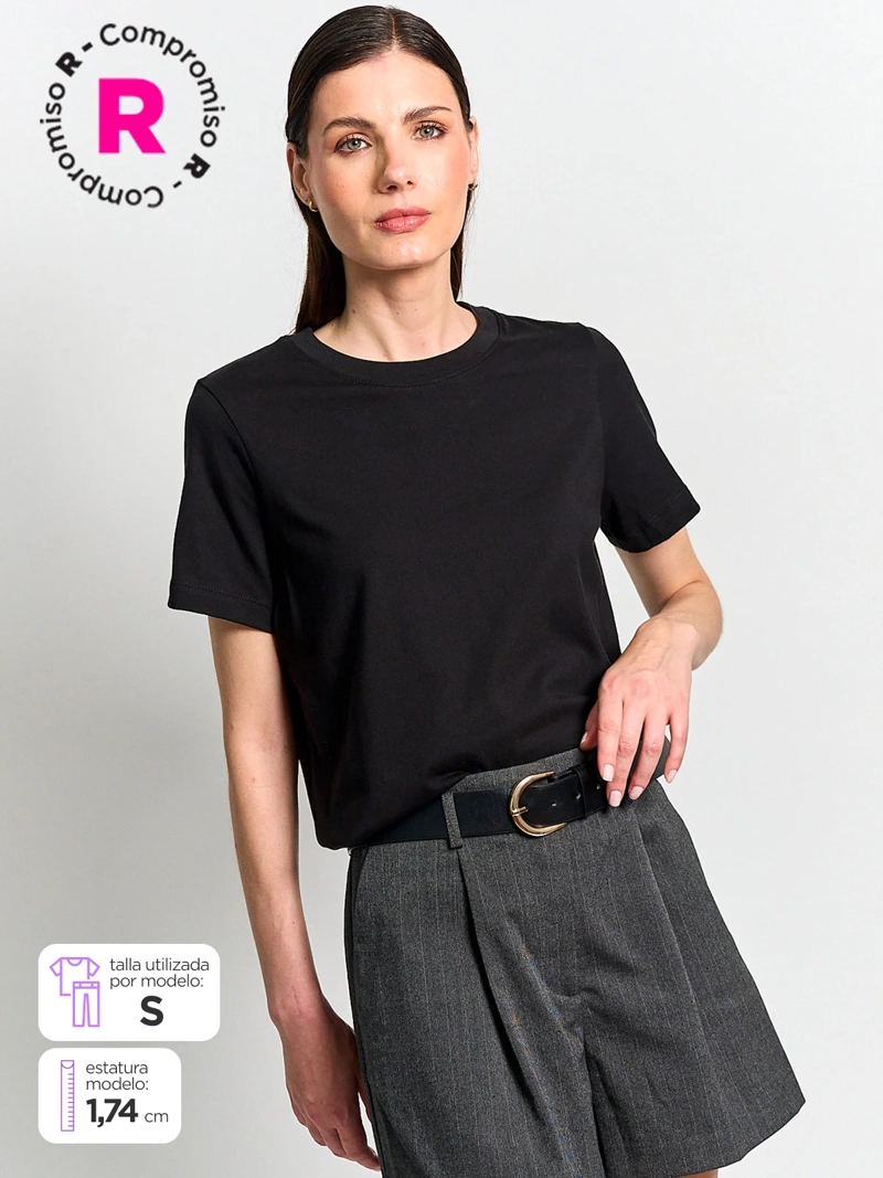 POLERA MUJER MARQUIS 100% ALGODÓN PIMA