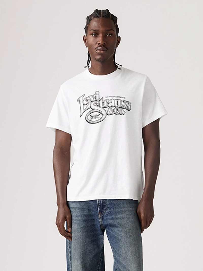 POLERA HOMBRE LEVI'S ALGODÓN MANGA CORTA - 1