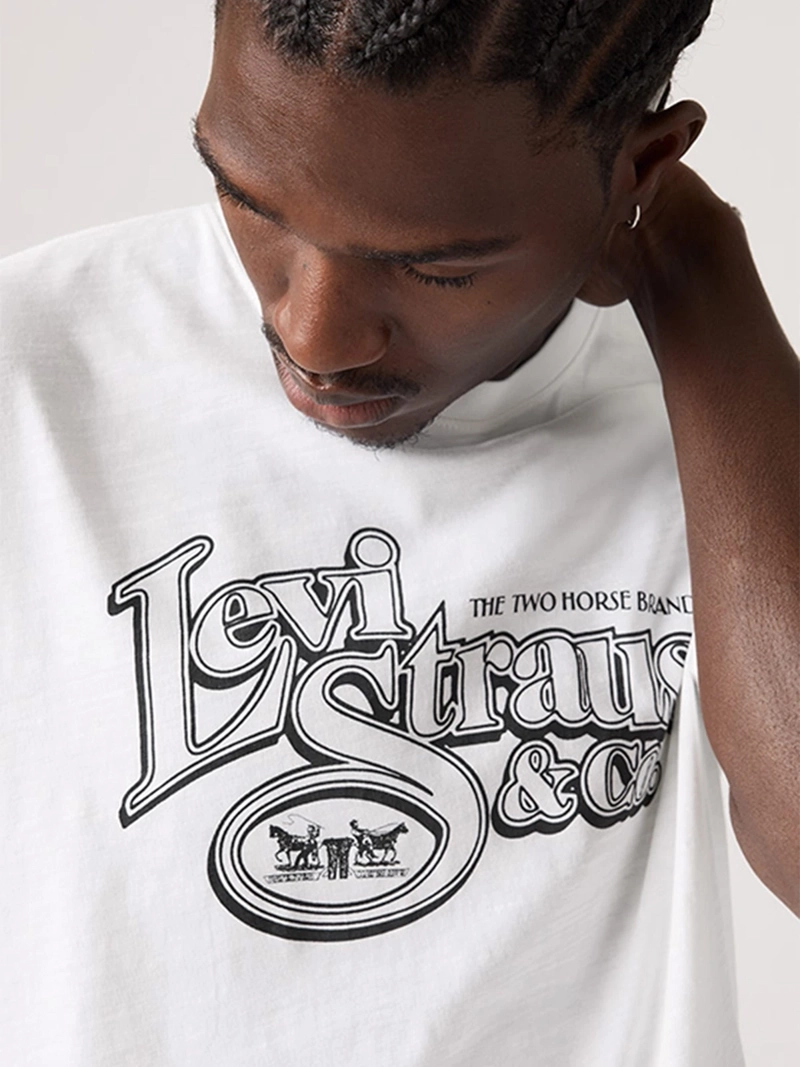 POLERA HOMBRE LEVI'S ALGODÓN MANGA CORTA - 3