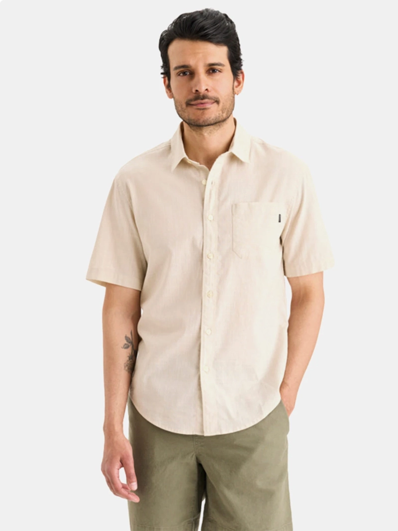 CAMISA HOMBRE DOCKERS ALGODÓN MANGA CORTA - 1
