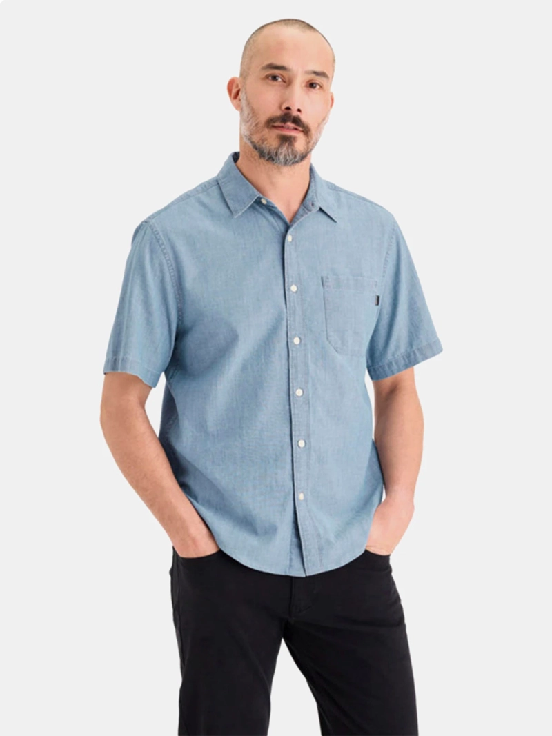 CAMISA HOMBRE DOCKERS ALGODÓN MANGA CORTA - 1