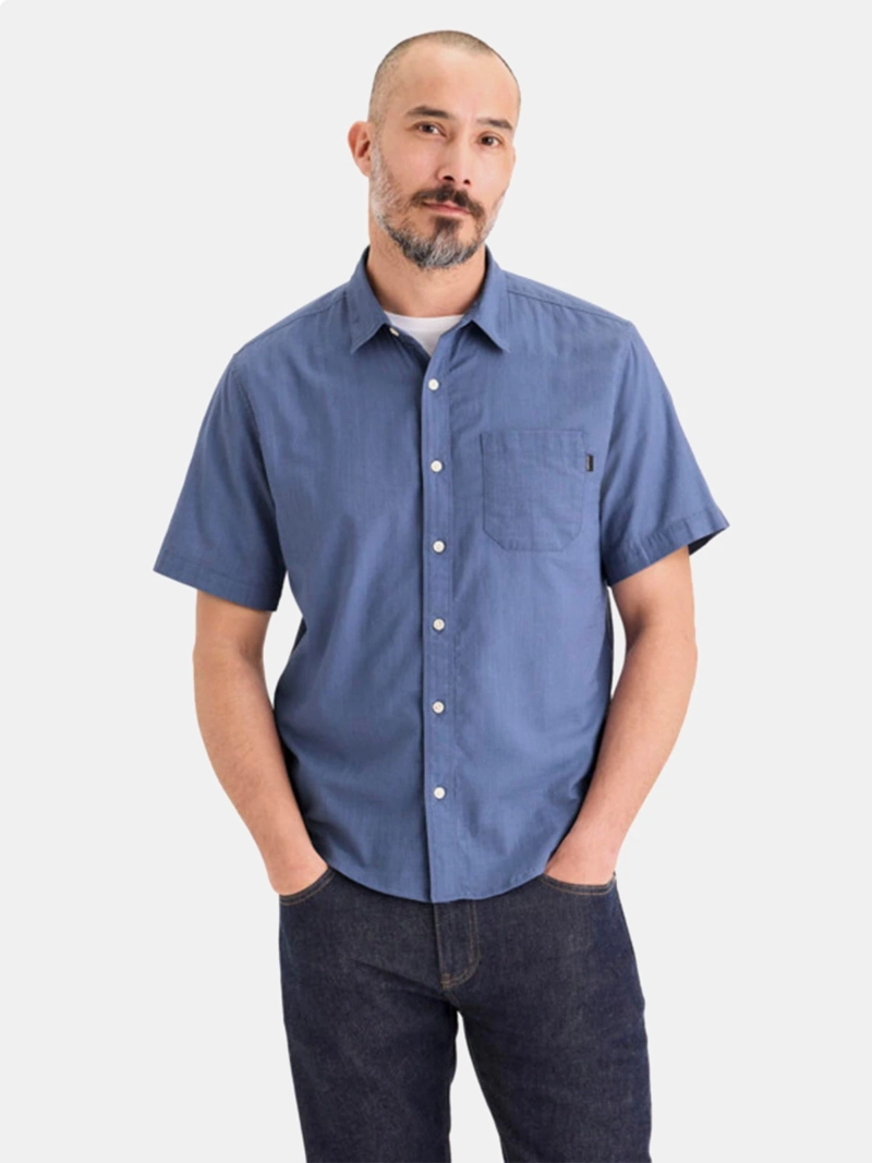 CAMISA HOMBRE DOCKERS ALGODÓN MANGA CORTA - 1