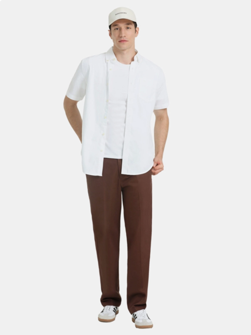 CAMISA HOMBRE DOCKERS ALGODÓN MANGA CORTA - 4