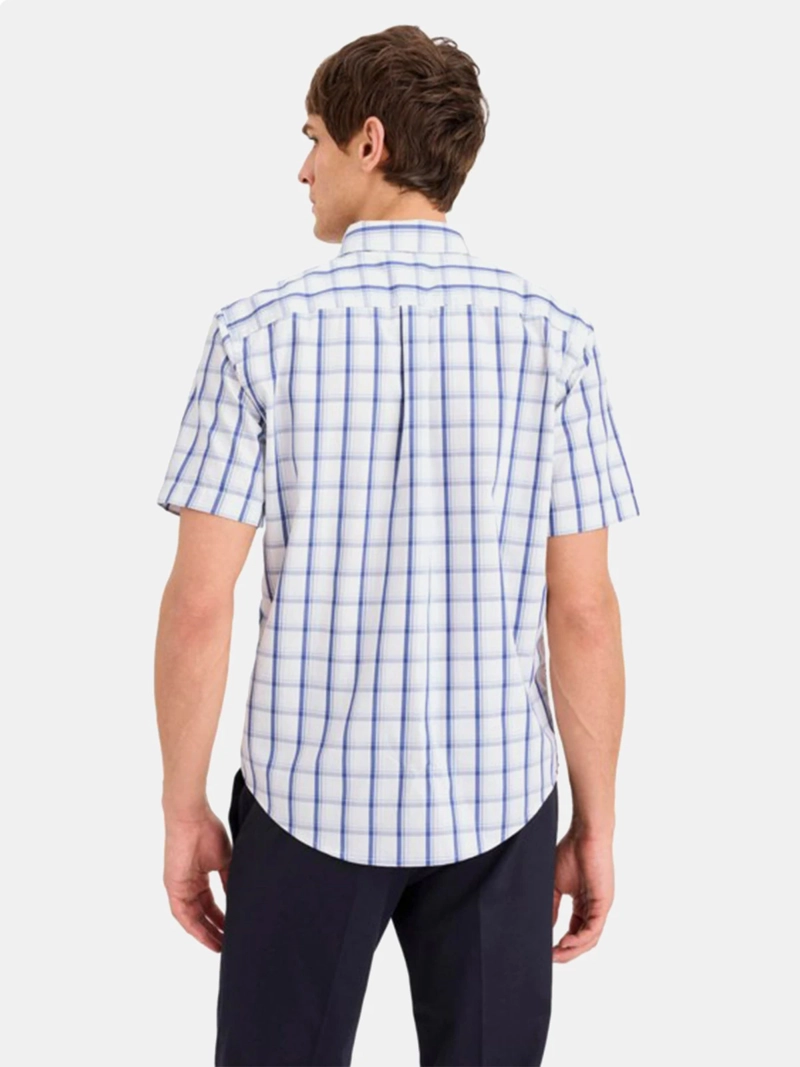 Camiseta Dockers Manga Corta Para Hombre - Cuello Redondo Con Logo Y Ajuste Regular