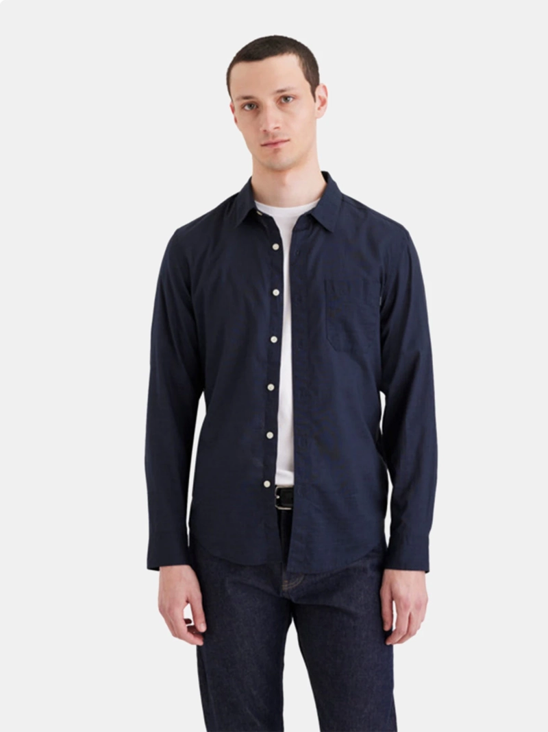 CAMISA HOMBRE DOCKERS ALGODÓN MANGA LARGA - 1