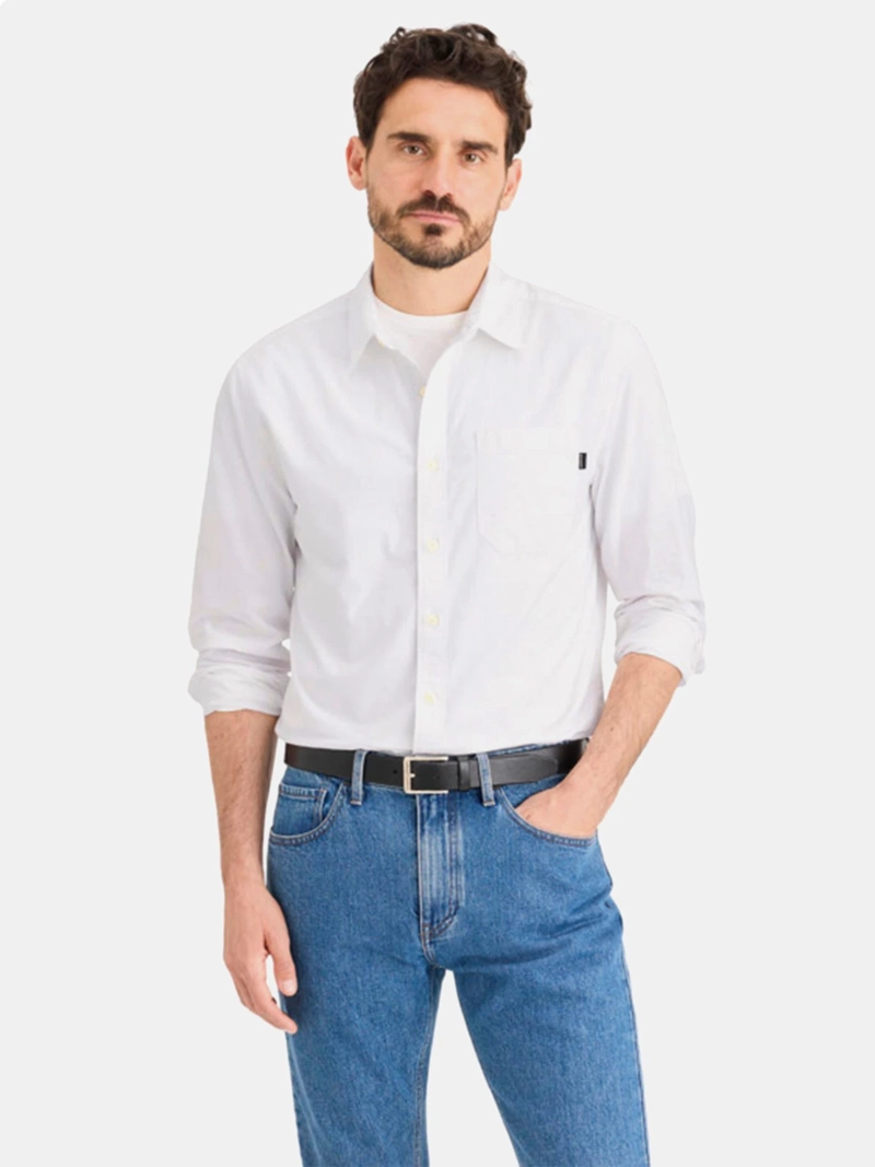 CAMISA HOMBRE DOCKERS ALGODÓN MANGA LARGA - 1