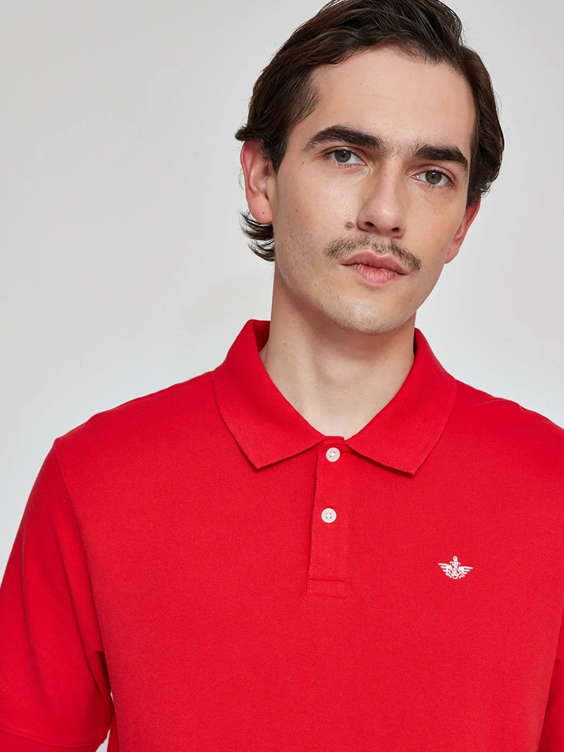 POLERA HOMBRE DOCKERS ALGODÓN MANGA CORTA PIQUÉ - 3