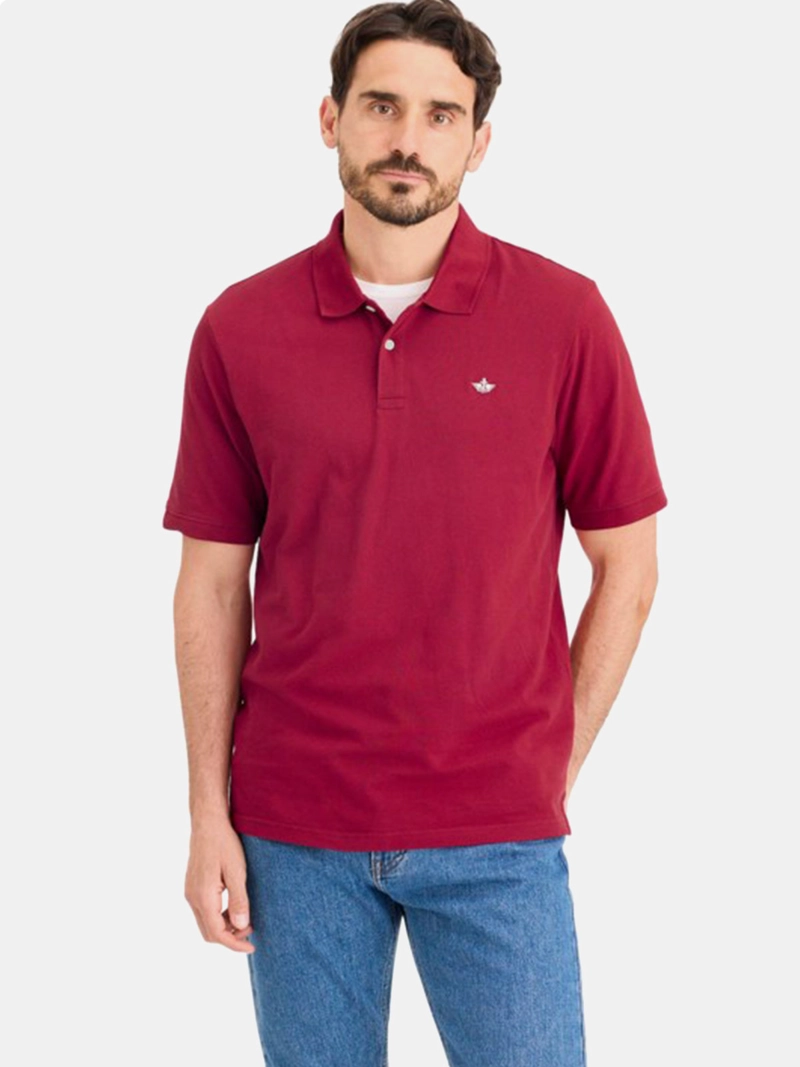 POLERA HOMBRE DOCKERS ALGODÓN MANGA CORTA PIQUÉ