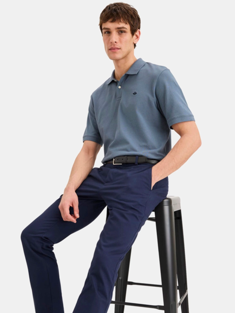 POLERA HOMBRE DOCKERS ALGODÓN MANGA CORTA PIQUÉ - 4