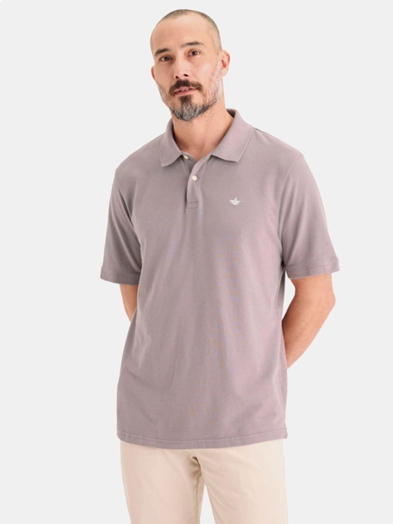 POLERA HOMBRE DOCKERS ALGODÓN MANGA CORTA PIQUÉ