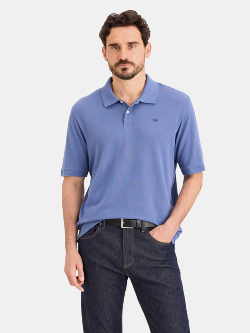 POLERA HOMBRE DOCKERS ALGODÓN MANGA CORTA PIQUÉ