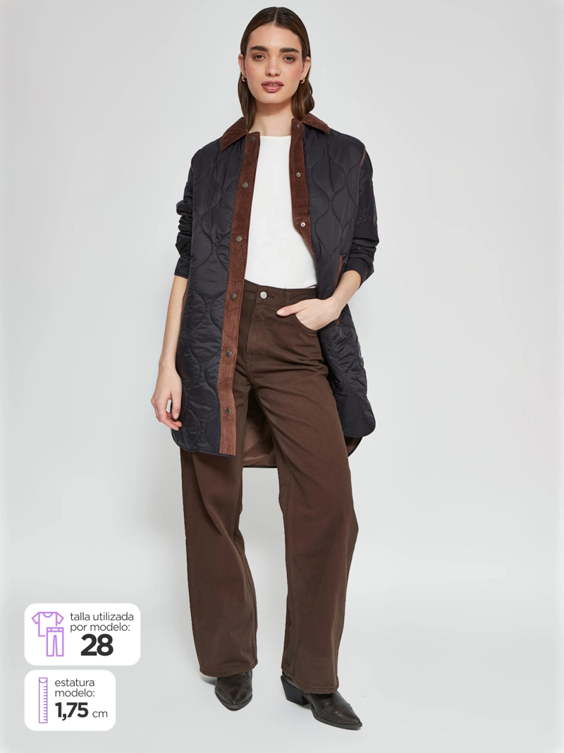 JEANS MUJER PEPE JEANS STRAIGHT ALGODÓN  - 1
