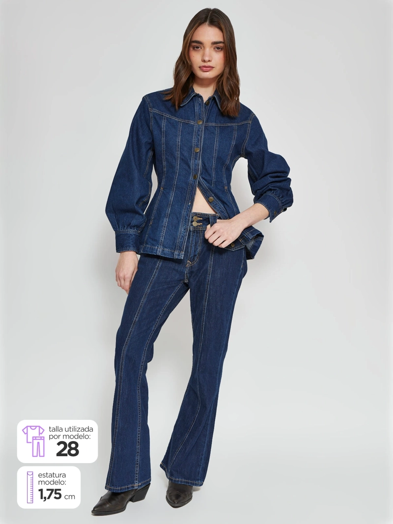 PEPE JEANS JEANS MUJER PEPE JEANS FLARE ALGODÓN
